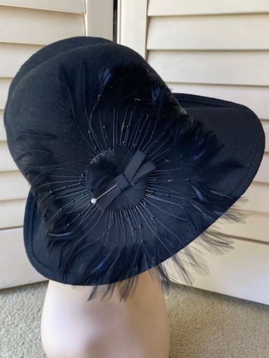 Lancaster Black Wool Felt Hat main image 11